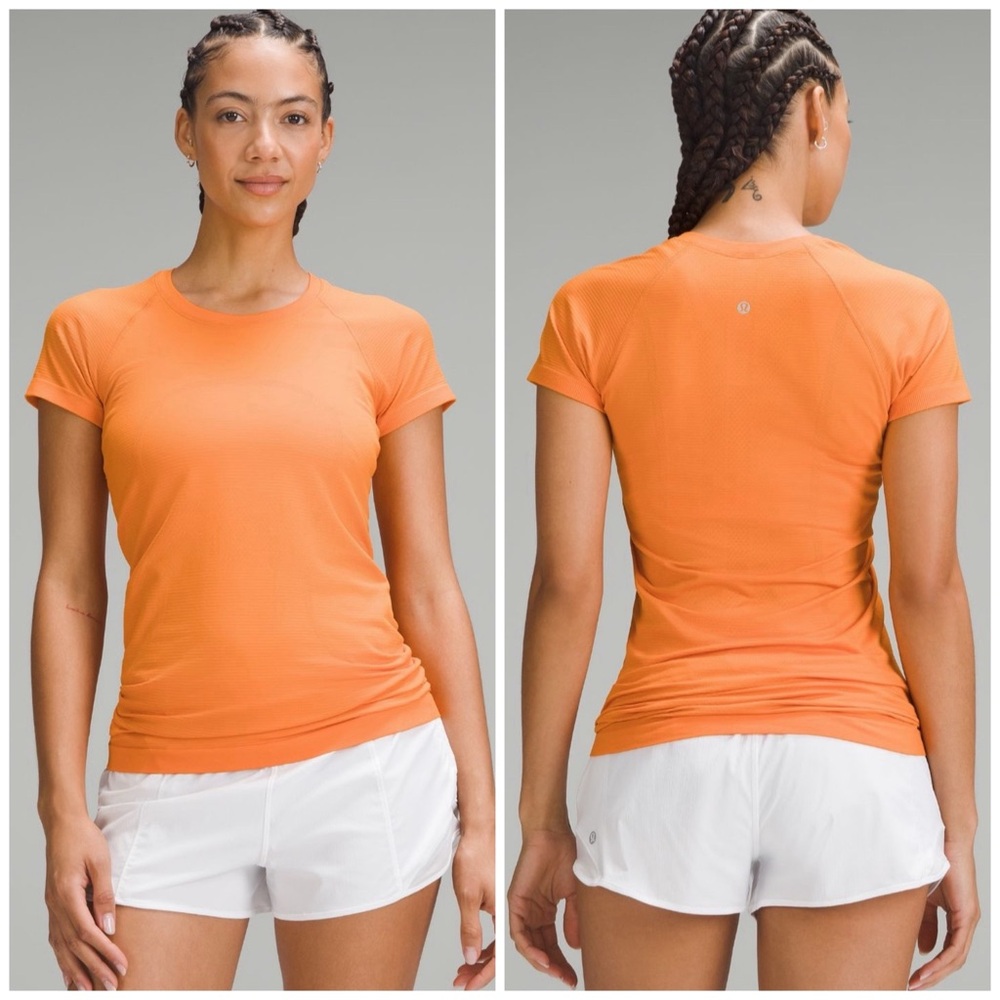 Orange Women's Athletic Top